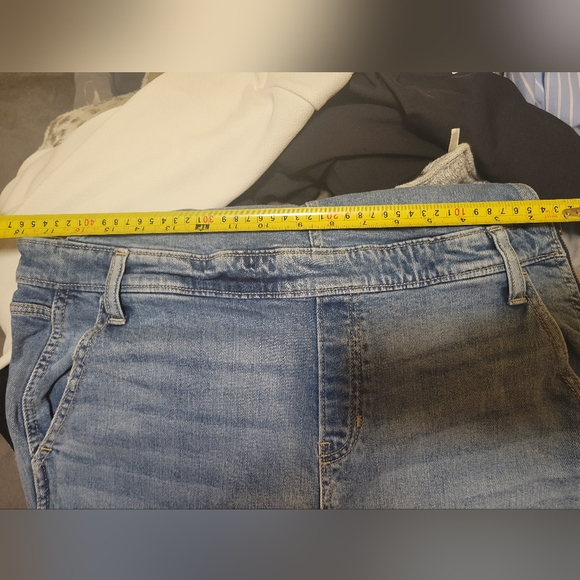 Old Navy distressed overalls NWOT sz 14 -please see description - Picture 7 of 10